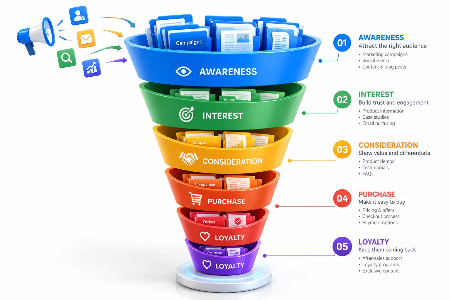 Marketing Campaign Blueprint diagram